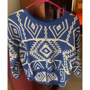 Boho sweater